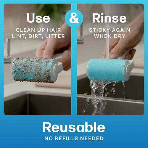 Schticky Lint Roller Set - Reusable & Washable Lint Roller